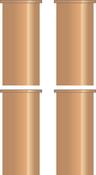 Easy Plumb 1/2" Copper Inserts 4 pk