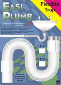 Easy Plumb 11/4" Flexible Trap