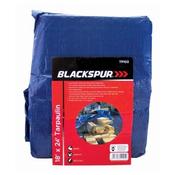 BLACKSPUR 18'(5.4M) X 24'(7.2M) TARPAULIN - BLUE image