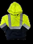 KIDS HIVIS HOODIE - 1/2YRS / ORANGE image