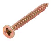 M5X20 YELLOW POZI CHIPBOARD SCREW 200BOX FT