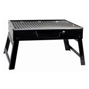 Compact redwood charcoal BBQ grill, portable &amp; foldable – Watson Hire