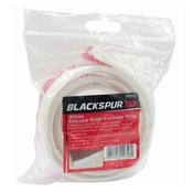 BLACKSPUR SILICONE DRAUGHT EXCLUDER STRIP - WHITE