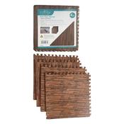 EVA FLOOR MAT SET 4PC DARK WO
