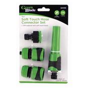 GREENBLADE 4PC SOFT TOUCH HOSE CONNECTORS image