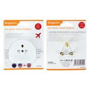 KINGAVON UK VISITOR TRAVEL ADAPTOR image