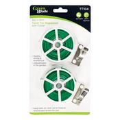 GREENBLADE GREEN BLADE 2PC  X  25M TWIST TIE DISPENSER WITH CUTTER BB-TT104