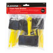 12PC FOAM PAINT BRUSHES image