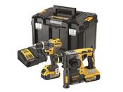 DEWALT DCK207P2T XR Brushless Twin Pack 18V 2 x 5.0Ah Li-ion image