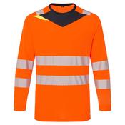 DX4 LONG SLEEVE HI-VIS T-SHIRT  YELLOW/BLACK - SMALL / YELLOW/BLACK