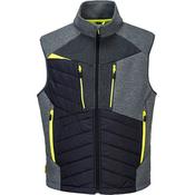 PORTWEST  - DX4 ZIPPED HOODY - METAL GREY - L