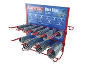 FAI/FULL HOSECLIP DISPLAY C/W STOCK 100PC