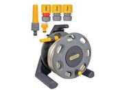 Hozelock 2412 30m Freestanding Compact Hose Reel + 25m of 12.5mm Hose image