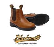 BLACKSMITH CHELSEA DEALER BOOT JNR - 9 / Tan image