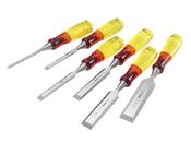 IRWIN® Marples® M373 Bevel Edge Chisel Splitproof Handle Set, 6 Piece image
