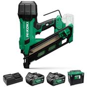 HIKOKI 2ND GEN FIRST FIX NAILER 18V WITH 2 X 5AH BATTERIES image