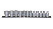 TENG TOOL SOCKET SET 1/4IN DRIVE MM 12 PIECES