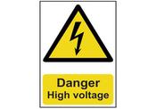 DANGER HIGH VOLTAGE - PVC (200 X 300MM) image