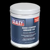 SEALEY COPPER GREASE TIN 500G