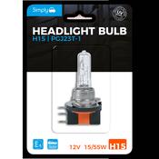 SIMPLY H15 - 12V 15/55W PX29T BLISTER BULB