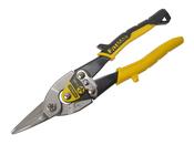 STANLEY® Yellow Aviation Snips Straight Cut 250mm (10in) image