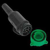 SEALEY TOWING PLUG 13 PIN EURO PLASTIC 12V
