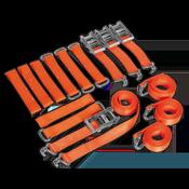 TRANSPORTER RATCHET STRAP KIT 4PC 50MM X 3M 4500KG image