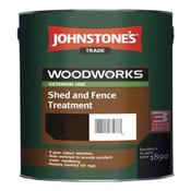 JOHNSTONES SHED &amp; FENCE - DARK CHESTNUT image
