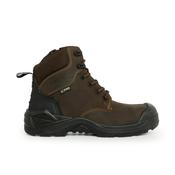 Xpert Pro Zipster S3L Safety Zip-Side Boot Black - 8 / Brown image