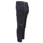 APACHE CALGARY STRETCH TROUSERS - LEG 31 X 38 WAIST / GREY/BLACK image