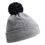 HEATHER GREY/BLACK B450 BEANIE image