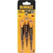 DEWALT NAIL PUNCH 3 PC SET