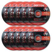 DEKTON 10 PC DEKTON 115MM CUTTING DISC METAL ULTRA THIN FLAT image