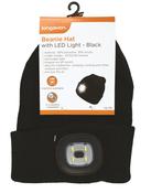BB-HL178  BEANIE HAT WITH LED LIGHT  BLACK image