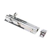 PREMIUM CHOICE  3" CHROME BARRELL BOLT image