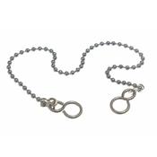 PREMIUM CHOICE 18" BALL TYPE BATH CHAIN CHROME