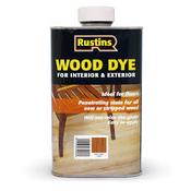 RUSTINS WOOD DYE LIGHT TEAK 250ML image