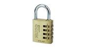 PADLOCK HUGO BRASS COMBINATION DR 30 image