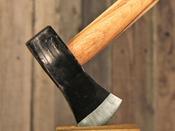 WORKMAN 6LB AXE WITH HICKORY HANDLE image