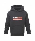 TUFFSTUFF JUNIOR LOGO HOODIE - Black / 7-8