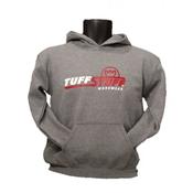 TUFFSTUFF JUNIOR LOGO HOODIE - Grey / 9-10