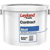 LEYLAND CONTRACT MATT WHITE 10L image