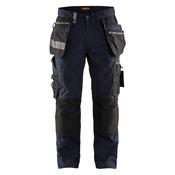 BLAKLADER CRAFTSMAN TROUSERS DARK NAVY/BLACK - 32R / C46