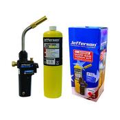 JEFFERSON SOLDERING &amp; BRAZING GAS TORCH &amp; MAPP GAS KIT image