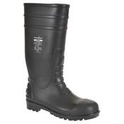 PORTWEST STEELITE TOTAL SAFETY WELLINGTON - BAGGED - BLACK - 9