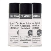 DE VIELLE STOVE PAINT 400ML MATT BLACK image
