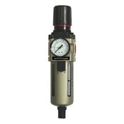 JEFFERSON 1/2" OUTLET FILTER REGULATOR C/W GAUGE