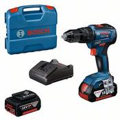 BOSCH GSB18-55 COMBI DRILL WITH 2 X 5AH BATTERY image