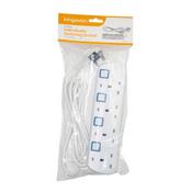 KINGAVON 4 WAY INDIVIDUALLY SWITCHED SOCKET WITH 2M CABLE BB-PA107