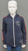 Boys Petrol Industries Full Zip Hoodie - Deep Navy